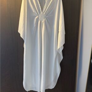Elegant White Kaftan Dress